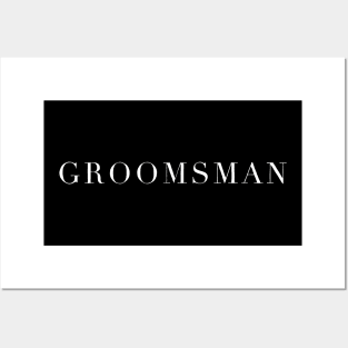 Groomsman T-Shirt Posters and Art